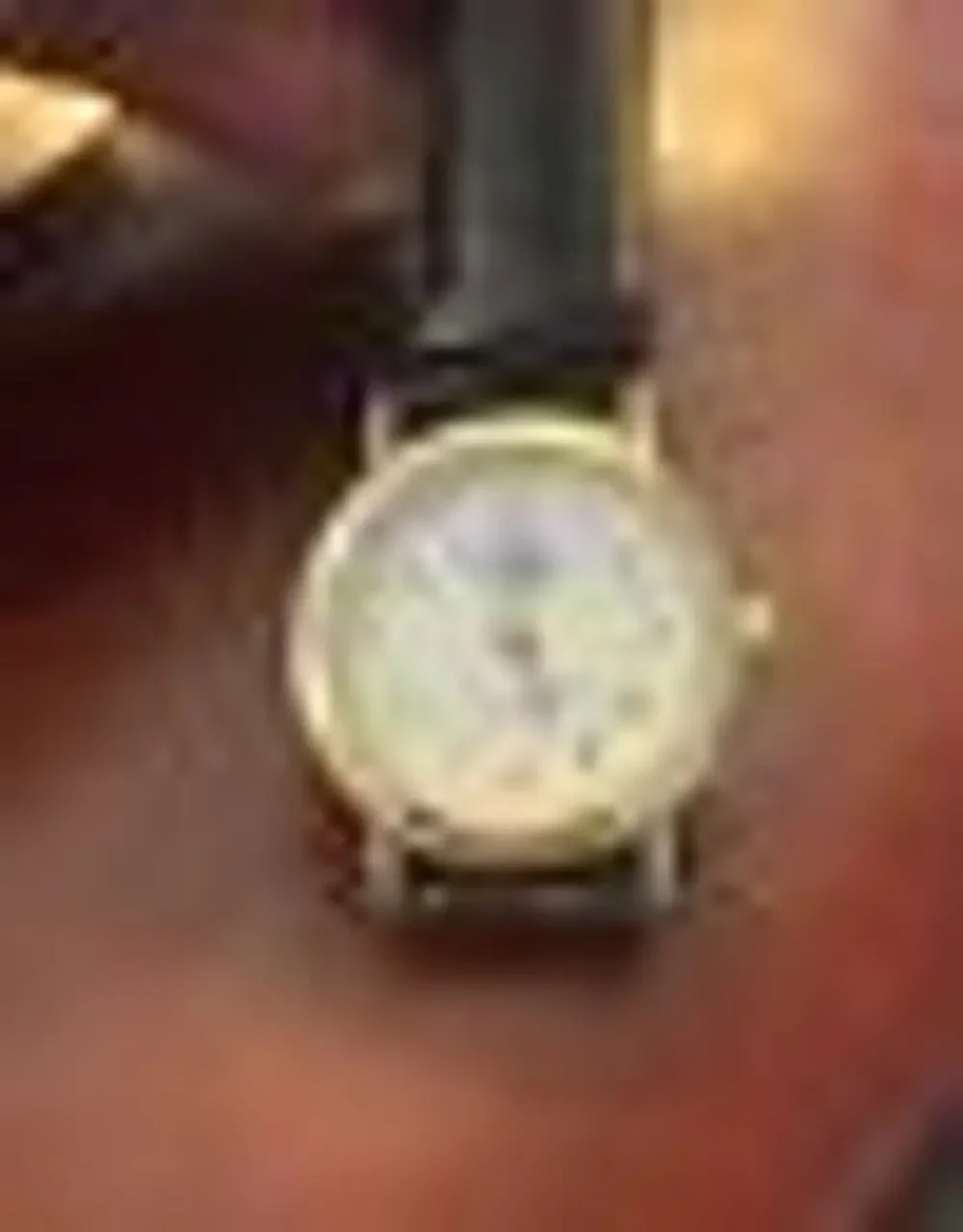 Women's 27mm Gold Tone Speidel Express Watch, WR, Black Leather Band